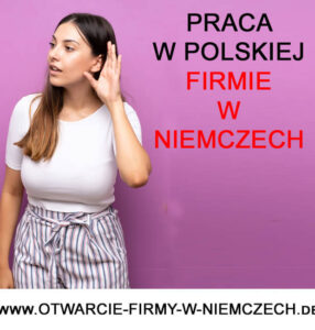 Firma w Niemczech a praca w Polsce